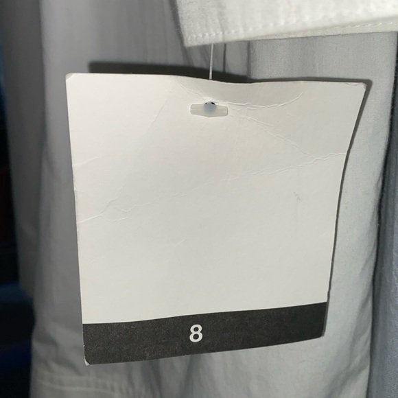 BARBOGLIO by Jan Barboglio White Cotton Oversized Shirt/Dress w/Appliqué sz 8 - Picture 6 of 11